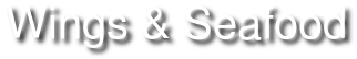 Wings & Seafood, located at 1939B Shorter Ave, Rome, GA logo